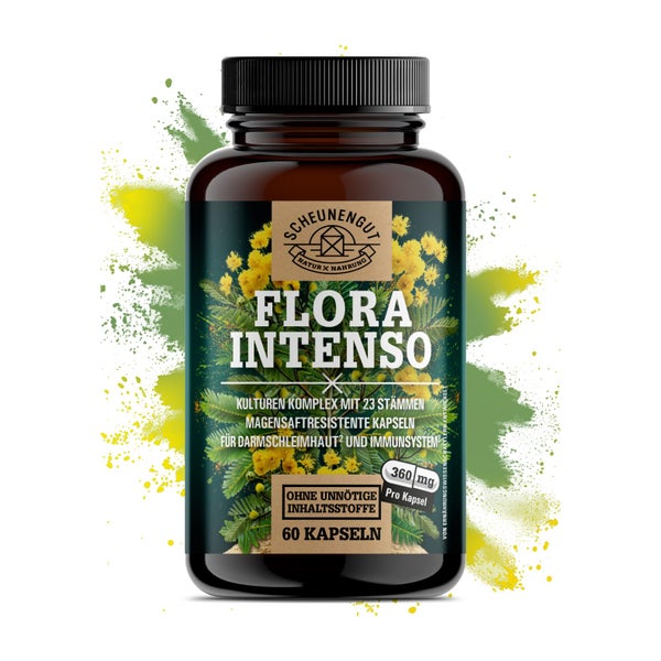 Scheunengut® FLORA INTENSO  mit 23 Bakterienstämmen 60 St