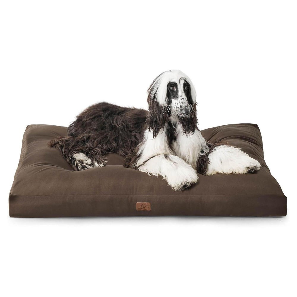 Hundekissen 120x90cm gepolstert waschbar Braun L 120 x B 90 1 St