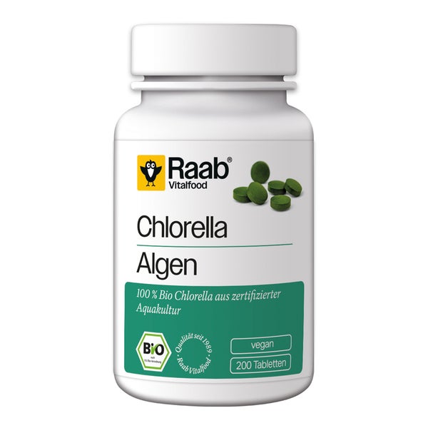 Raab BIO Chlorella Mikroalgen 200 St