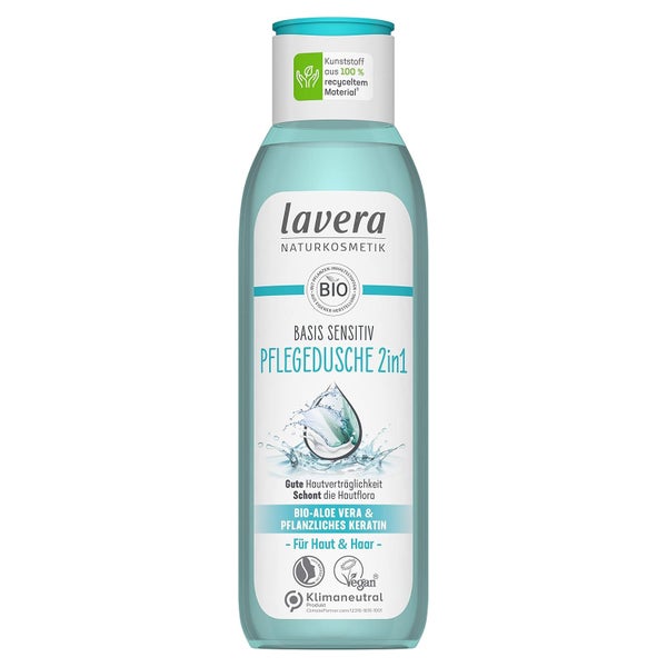 lavera Basis Sensitiv Pflegedusche Haut & Haar 250 ml