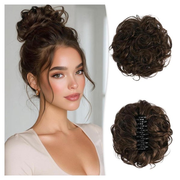 Haarteil Messy Bun Haardutt Chignon Krallenclip 45g Natürl B 1 St