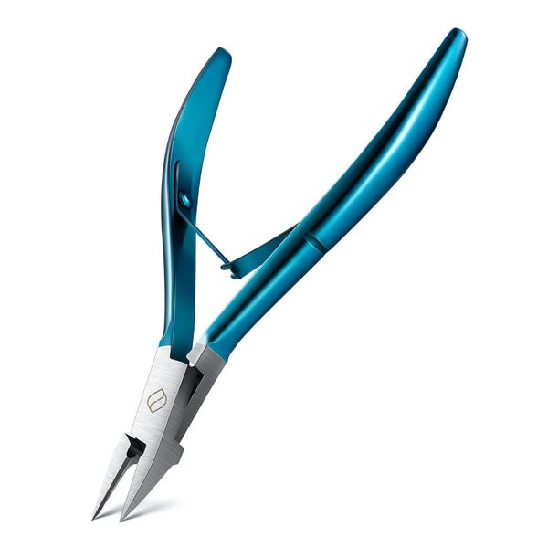 FERYES Nagelknipser mit gerader Klinge, Blau