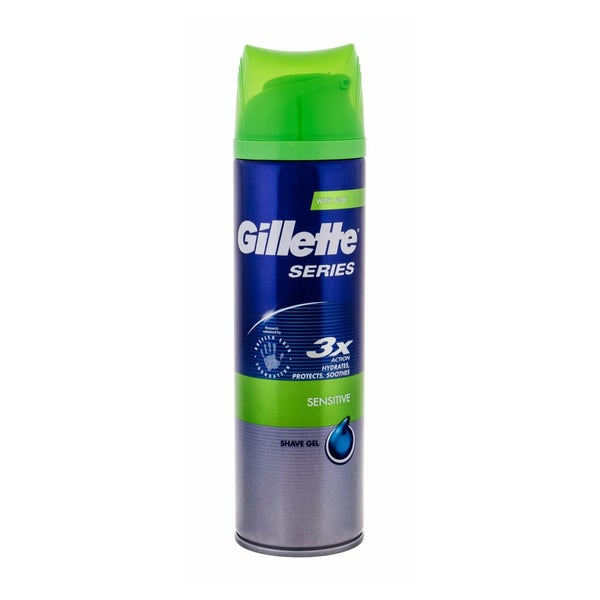 Gillette Serie Sensitive Rasierschaum Fuer Empfindliche Haut 200ml 0,2 l