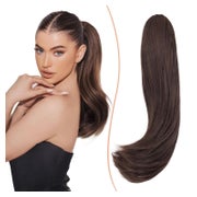 TESS Gewellter Pferdeschwanz Haarteil mit Klammer 30cm, Synthetische Ponytail
