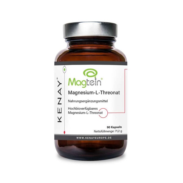 Magnesium-L-Threonat | 90 Kapseln | KENAY®