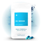 Male Formula Dr. Berger - Intime Vitalität Mann - Zink, L-Arginin, Maca & Tribulus - Kapseln 15 St
