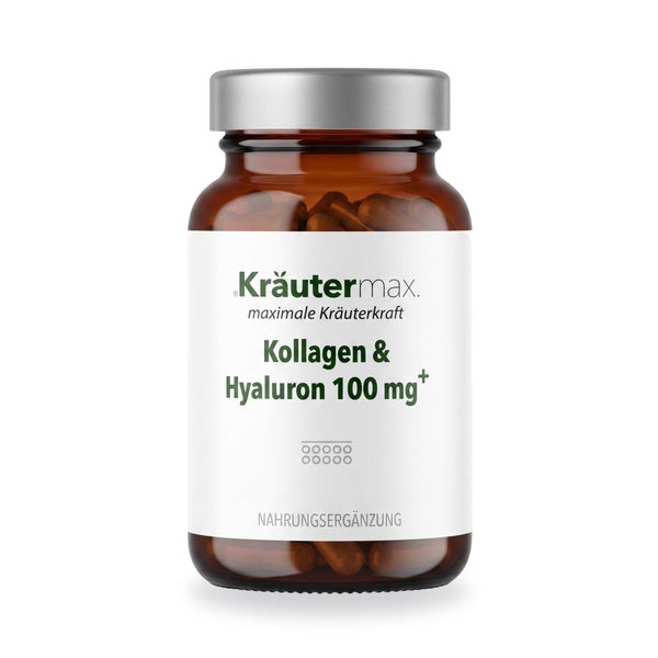Kollagen & Hyaluron 100 Mg+ Kapseln 60 St