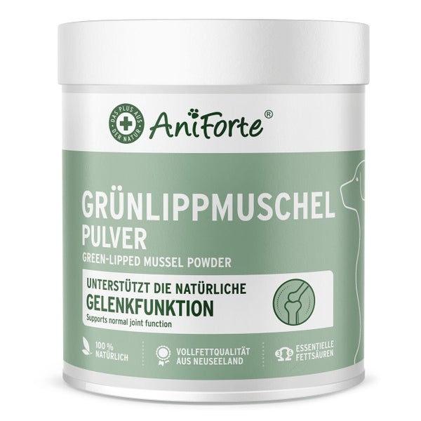 AniForte Grünlippmuschel Pulver 500 g