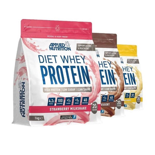 Applied Nutrition Diet Whey Strawberry Milkshake 1 kg