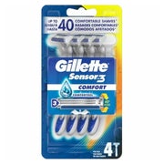 Gillette Sensor3 Comfortgel x4