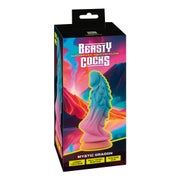 Beasty Cocks - Strukturdesign mit Saugfuß & Gloweffect