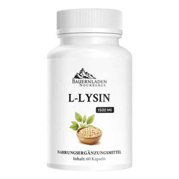 Bauernladen Nockberge | L-Lysin Kapseln 1500 mg 60 St
