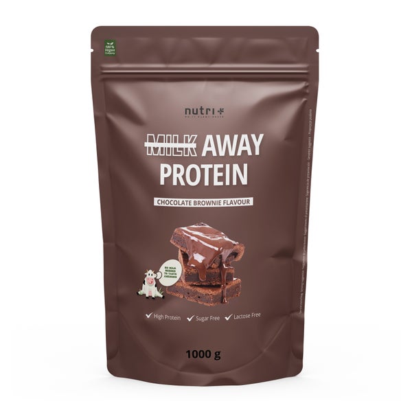 nutri+ Milk Away Vegan Protein - Chocolate Brownie 1000 g