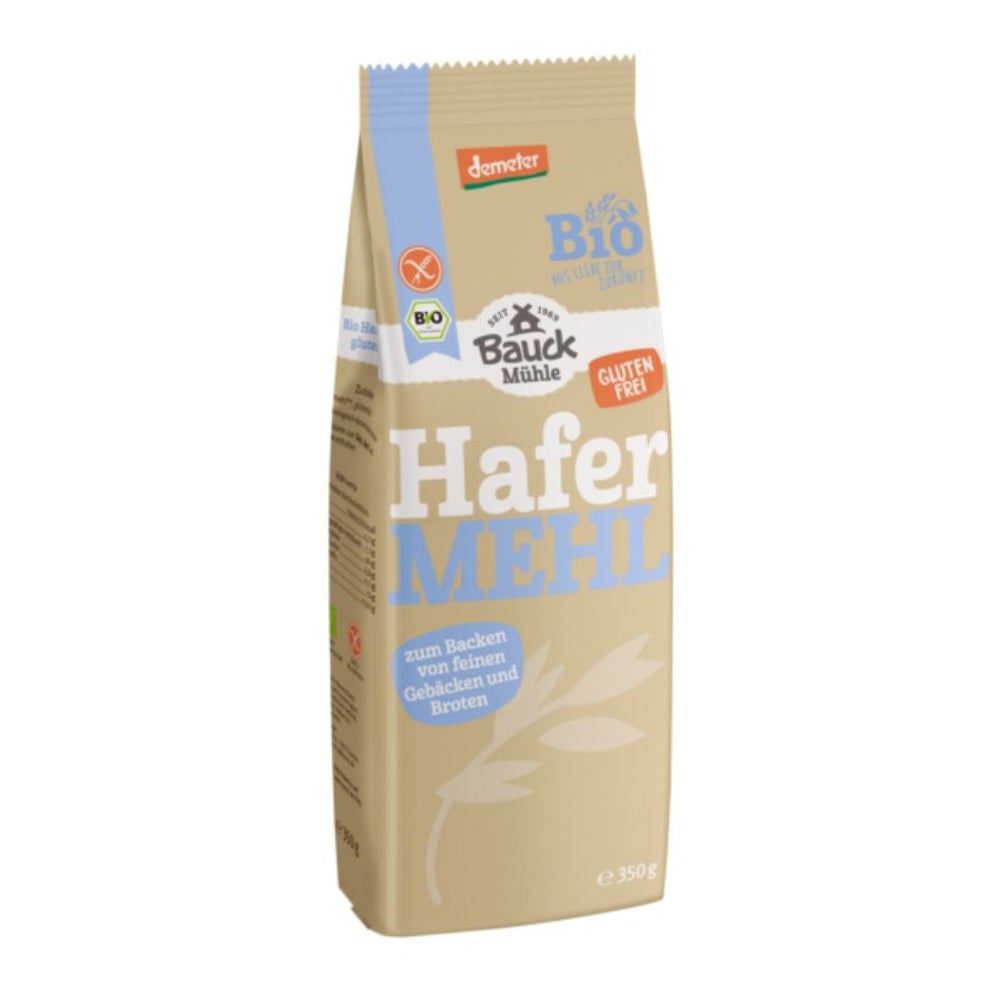 Bauck Mühle Hafermehl Vollkorn - glutenfrei 350 g