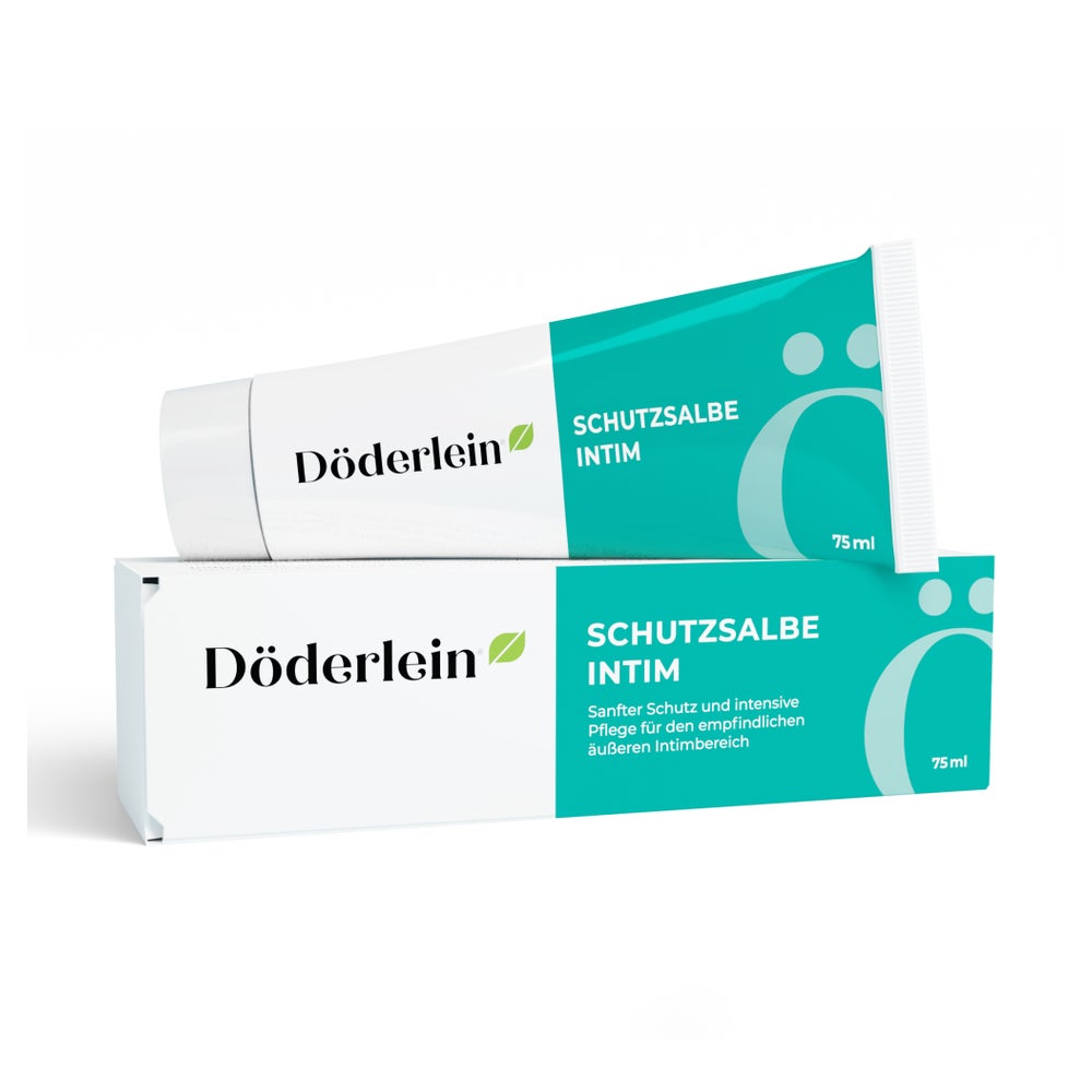 DÖDERLEIN Schutzsalbe INTIM mit Milchsäure + Dexpanthenol 75 ml