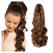 Haarteil Pferdeschwanz Clip Extensions Lockig 45 cm 140g gol 1 St