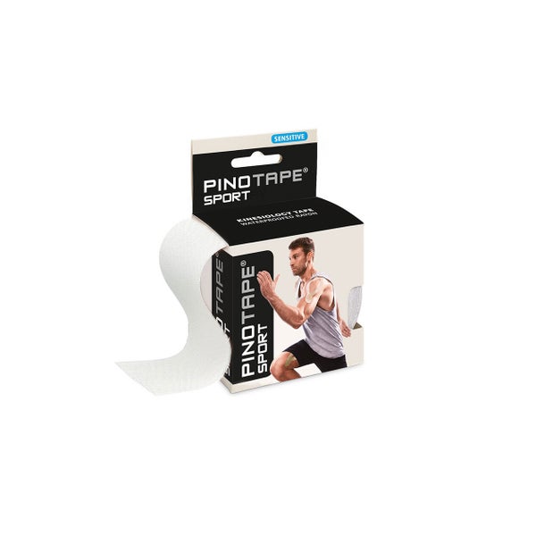 Pinotape Sport Sensitive Kinesiologie Tape Ungefärbt 5 cm x 5 m 5 m