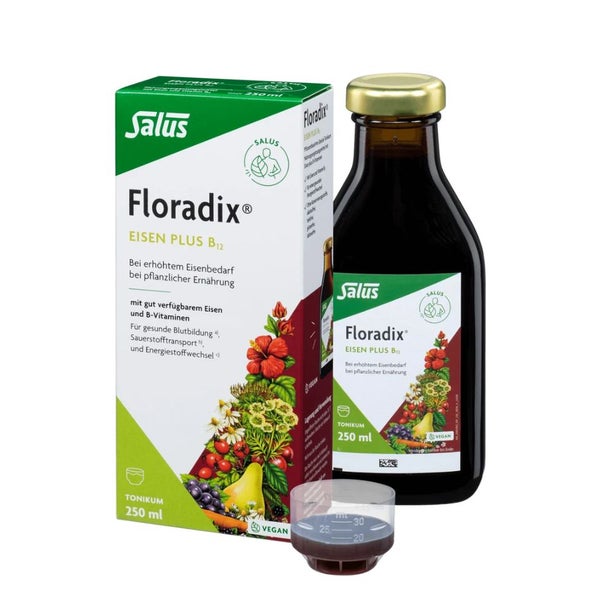 Salus Floradix Eisen plus B12 Tonikum 250 ml