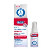 SOS Anti-Transpirant INTENSE | Spray für Achseln+Brust+Füße 25 ml