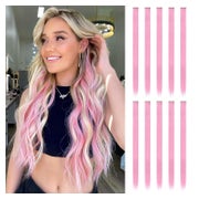 Haarverlängerung Clip in Synthetik Damen 55 cm Highlight Ros 1 St