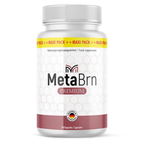 MetaBrn Premium Kapseln mit Apfelessig & Guarana 90 St