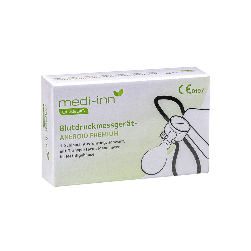 Medi-Inn Blutdruckmessgerät Aneroid Premium, 1-Schlauch-System 20 St