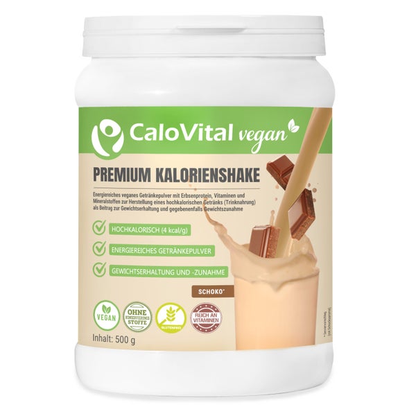 CaloVital VEGAN Nahrung mit Vitaminen & Eiweiß 500 g