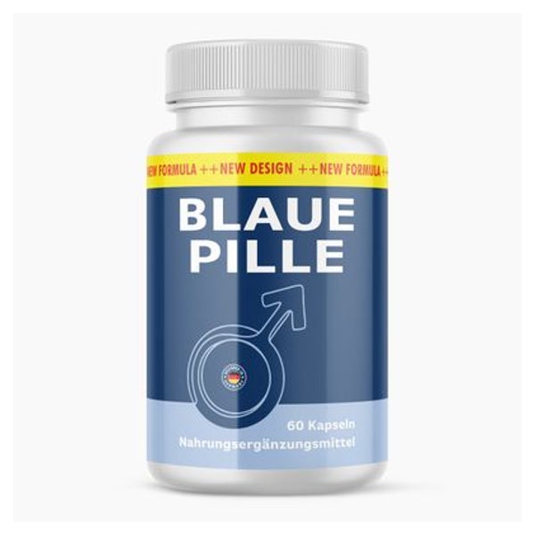 Wie die blaue Pille Kapseln mit L-Arginin, L-Citrullin, Maca 60 St