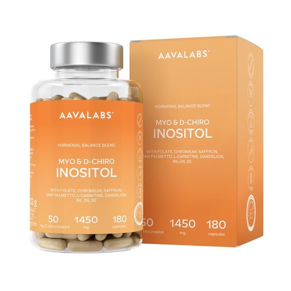 Aavalabs Aavalabs Myo- & D-Chiro-Inositol, 180 Kapseln 180 St