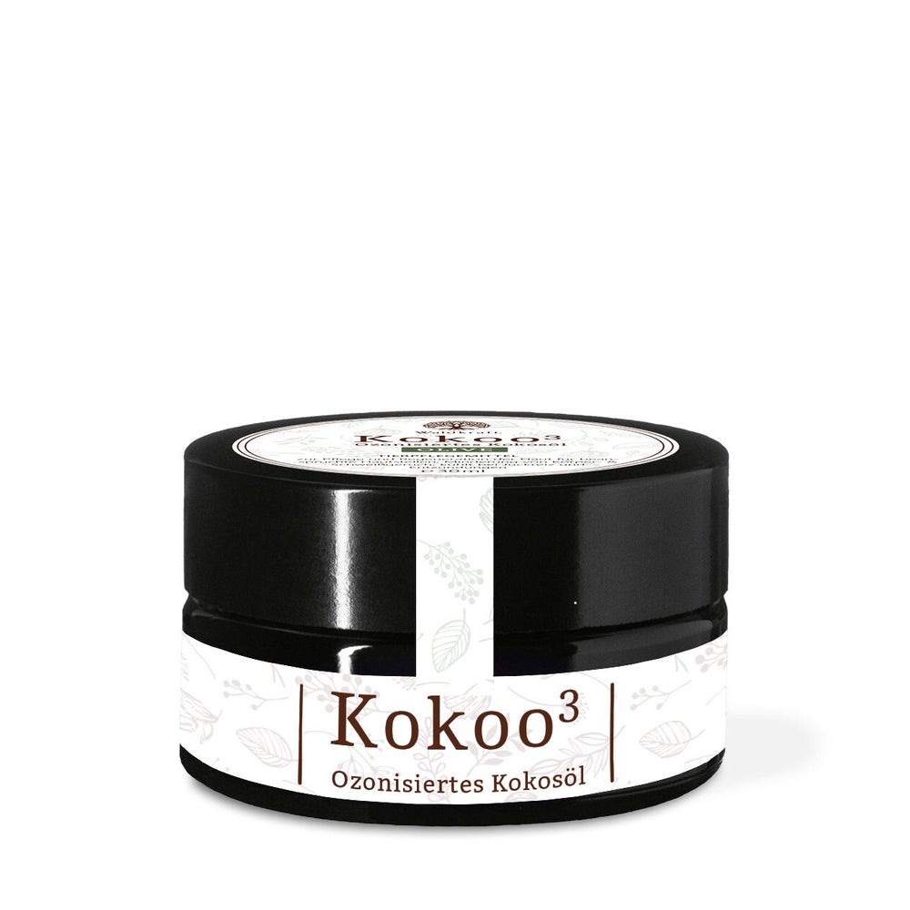 Kokoo³ Olive - Ozonisiertes Kokosöl mit Olivenöl - 30ml 0.03 l