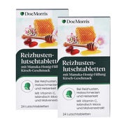 Produktabbildung: DocMorris Reizhustenlutschtabletten Duo 2X24 St