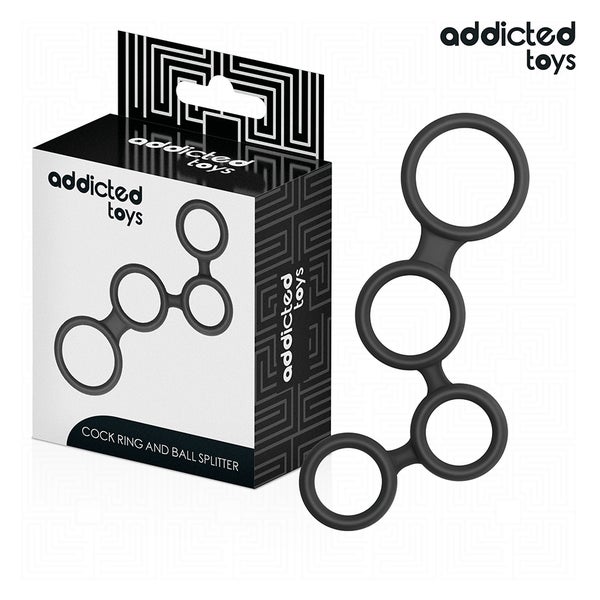 Addicted Toys - Penisring mit Hodenteilern 1 St