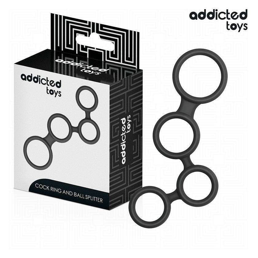 sexy dessous weihnachten Addicted Toys - Penisring mit Hodenteilern 1 St online kaufen