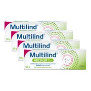 Produktabbildung: MULTILIND Wund- Heilsal mit Nystat u. Zi 4X50 g