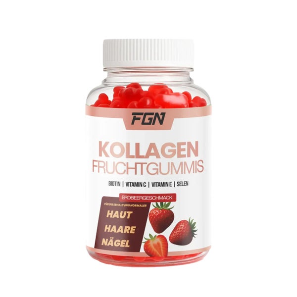 FGN Kollagen Fruchtgummies Erdbeer