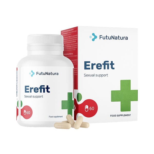 FutuNatura Erefit Sexual Support für Libido und Erektion 60 St