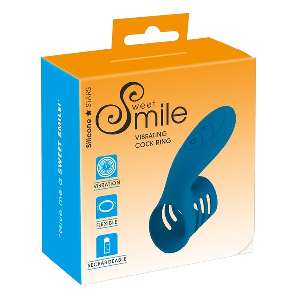 Sweet Smile - Extrabreiter elastischer Gitter-Penisring 1 St