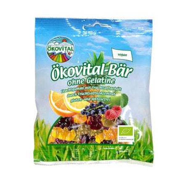 Ökovital - Ökovital-Bär ohne Gelatine 80 g