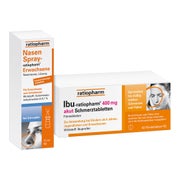 ratiopharm Nasenspray Erw + IBU 400 akut 1 Set