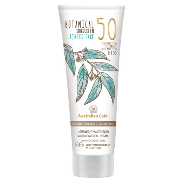 Australian Gold, Botanical Sunscreen SPF 50 Tinted Face
