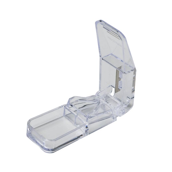 AMPri Med-Comfort Tablettenteiler, transparent - 1 Stück 1 St