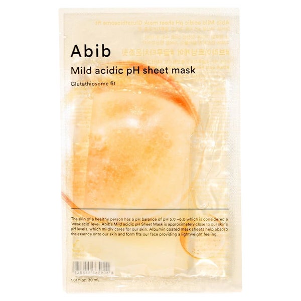 ABIB Mild Saure pH-Tuchmaske Glutathiosome Fit 1 St