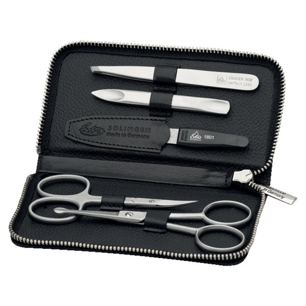 Erbe, Reißverschluss-Etui Black Mamba, inox