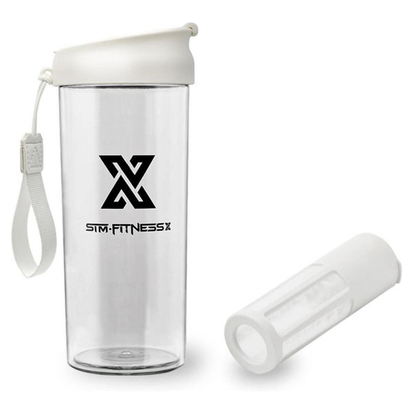 Protein Shaker mit Früchtebehälter und Filternetz 1 St