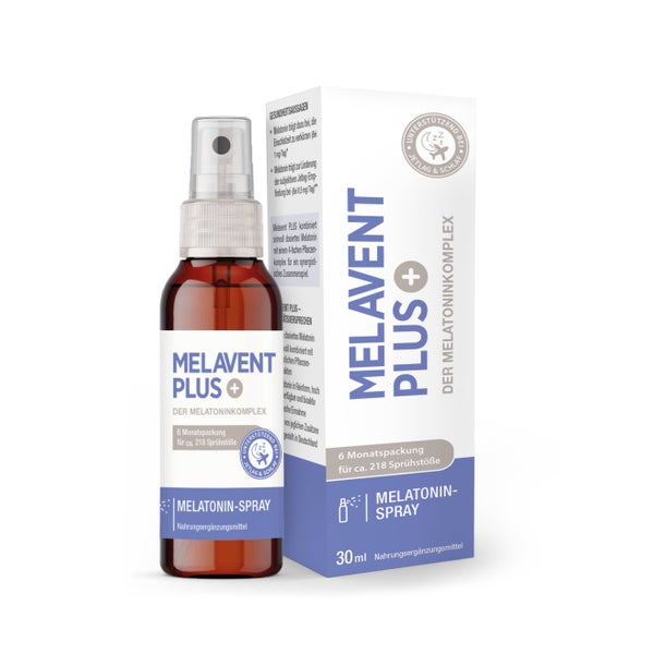 Hochdosiertes Melatonin Einschlaf-Spray – Melavent PLUS 30 ml