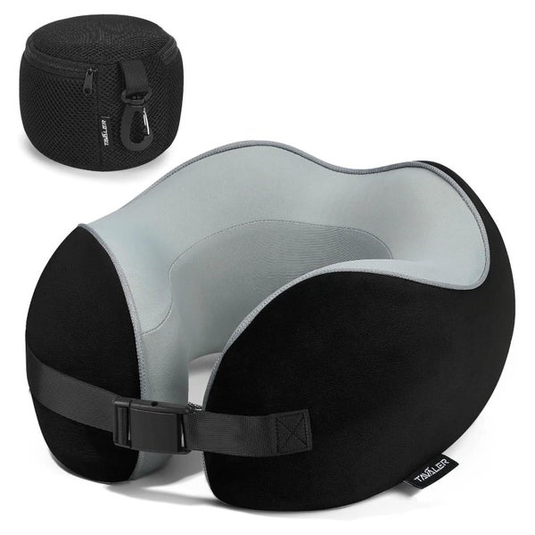 Nackenkissen Memory Foam Flugzeug Einstellbar Waschbar Schwa 1 St