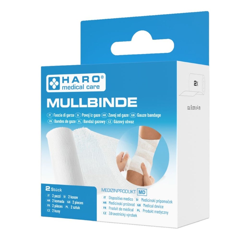 Mullbinden 6 Cmx4 M 2 St