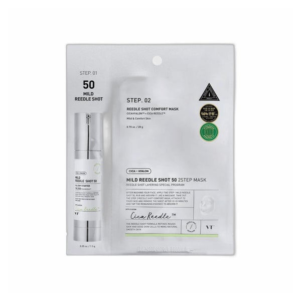 VT Cosmetics Reedle Shot 50 2-Step Mask 21,5 g