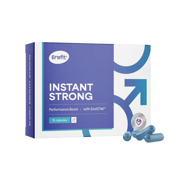 Erefit  Instant Strong – Performance Boost, Komplex für Männer 15 St