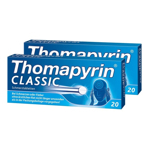Thomapyrin Classic Doppelpack 2X20 St